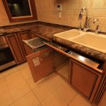 クラフトメイド輸入キッチンの施工事例：清水の家